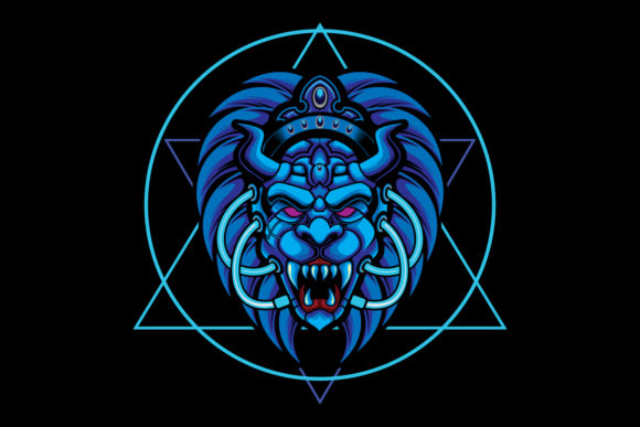 Download Lion Art Graphic Style for T-shirt - Style Collection