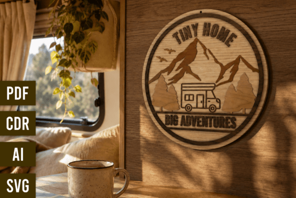 Download Tiny Home Wall Art SVG - Home Collection