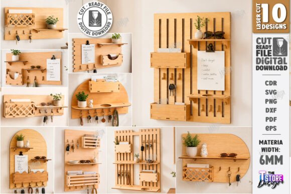 Download Wall Key Holder Laser Cut Bundle | Home - Home Collection
