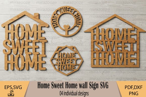 Download Home Sweet Home Wall Sign SVG - Home Collection