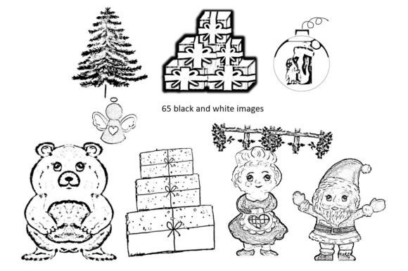 Download Santa's Home Indoors Clipart Stamps - Home Collection
